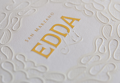 Edda wine label